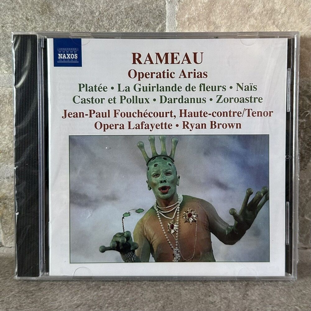 NEW JEAN-PHILIPPE RAMEAU: Operatic Arias CD 2007